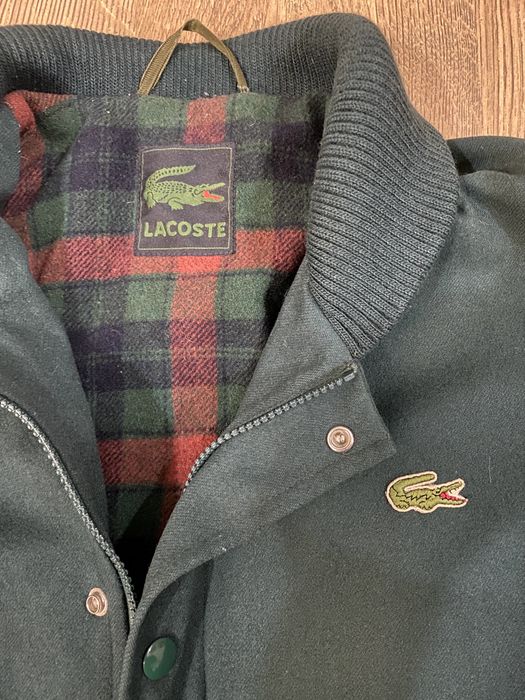 Geaca Bomber Lacoste Vintage Piele Medium