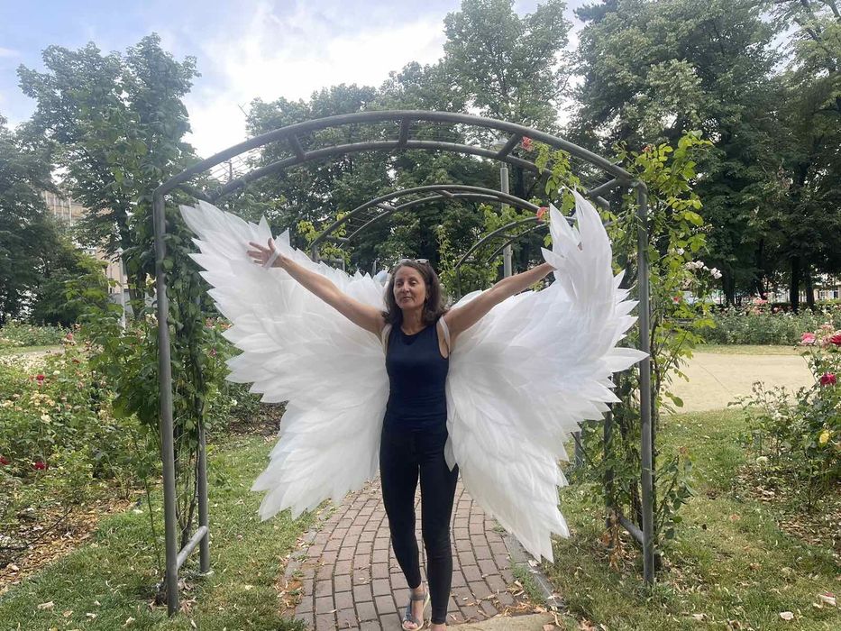 Ангелски крила за танци, събития и фотосесия