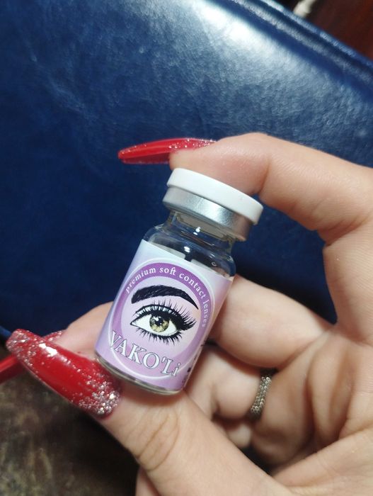 Линзы контактные/цветные