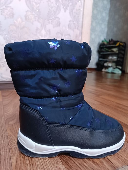 Детские сапоги теплые