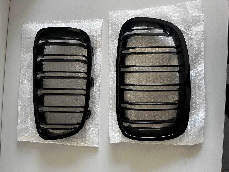 Grile Duble M Radiator Negru Lucios Bmw Seria 1  F20 F21 NFL 2011-2015
