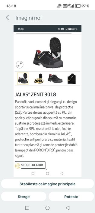 Încălțăminte de protectie JALAS ZENIT