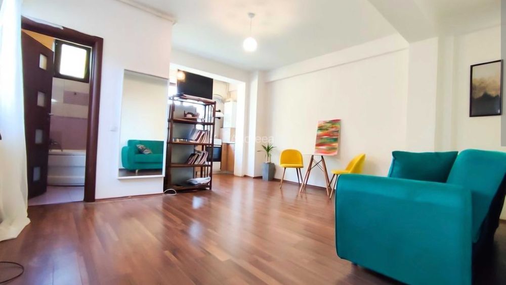 Inchiriez apartament 2 camere Bucurestii Noi, Bazilescu, bloc nou