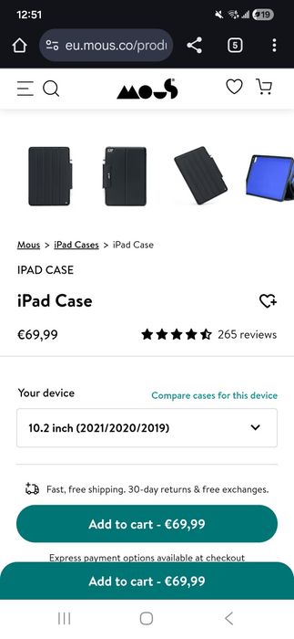 Husa mous iPad generatia 10
