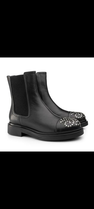 Musette Ефектни кожени боти