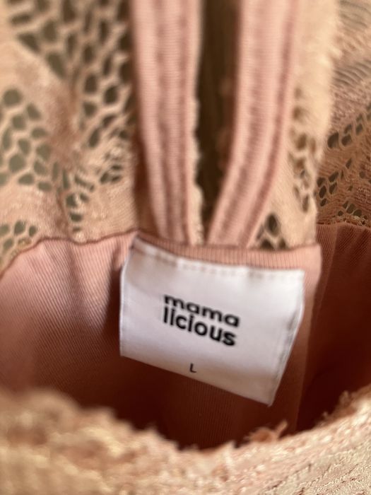 Рокля мека нежна дантела Л размер