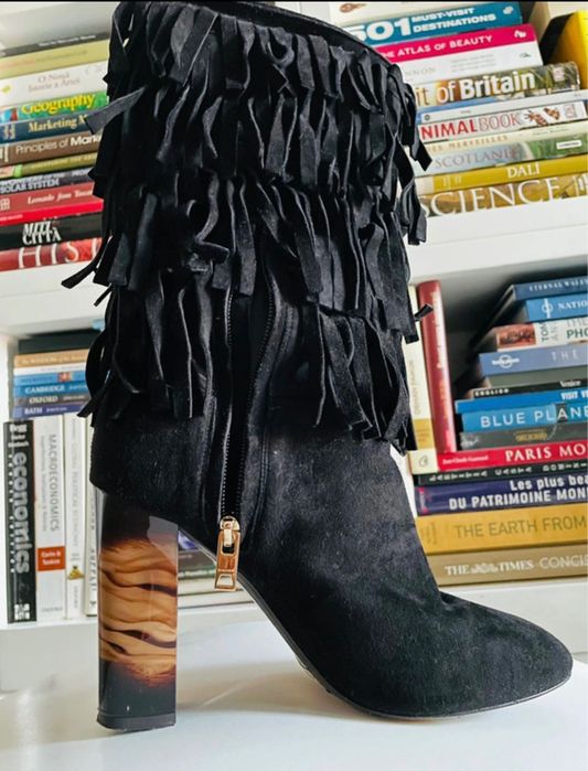 Cizme speciale Burberry piele intoarsa