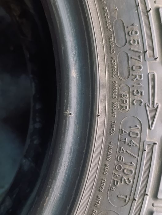 Doua Anvelope all season 195 70 15c Michelin Agilis Crossclimate  2020