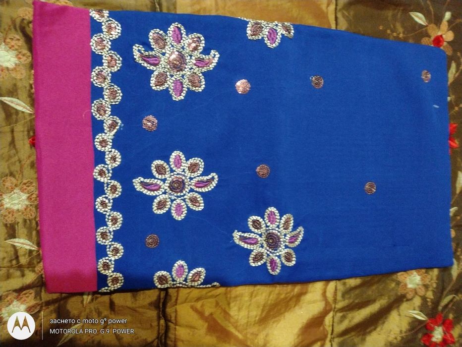 Индийско сари оргинално