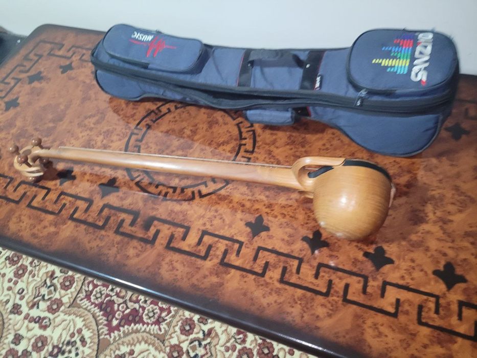 Qashqar rubob (zakaznoy)+futlyr