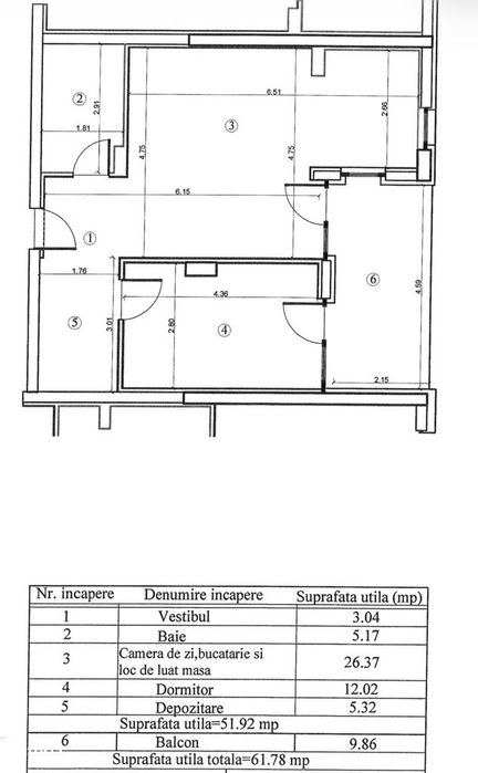 Vand apartament 2 camere, ARED-SUPECO