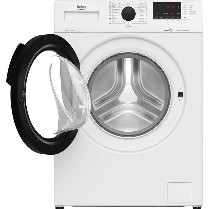 Нова пералня Beko WUE 6512 XWST, 6 кг, 1000 об/мин, Бял