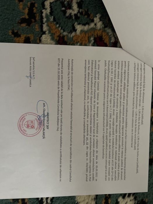 Salicea - teren intravilan + drum