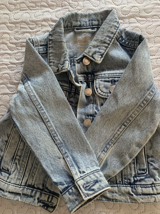 Geaca denim fetite 3 ani