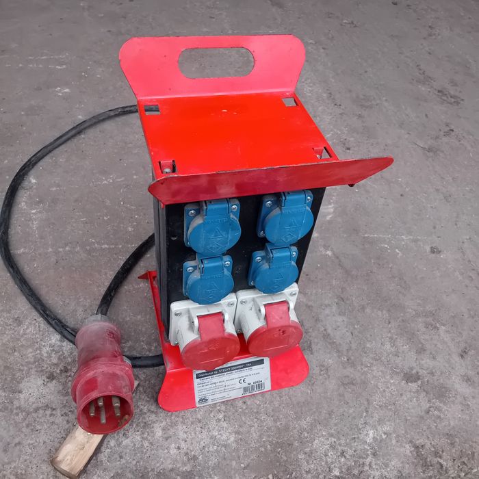 Distribuitor de curent 380v , organizare șantier