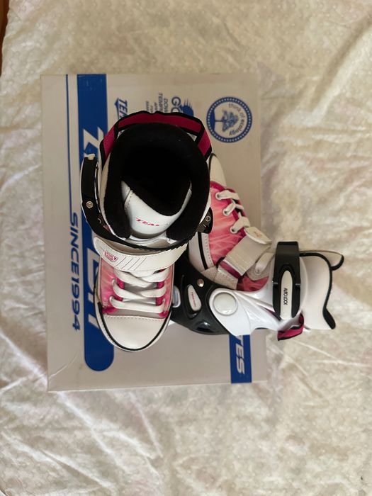 Регулируеми детски кънки Tempish Rebel Ice One-Pro White