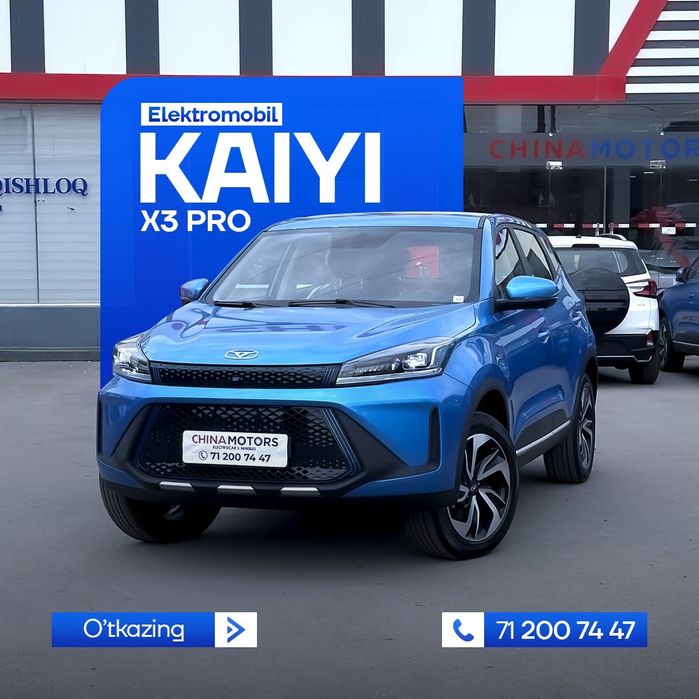 KAI X3 Pro ni tanlang!