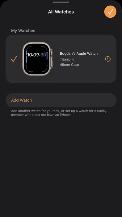 Apple Watch Ultra 2, 49mm GPS+Cellular, Titanium, Olive Alpine Loop + Curea Titanium