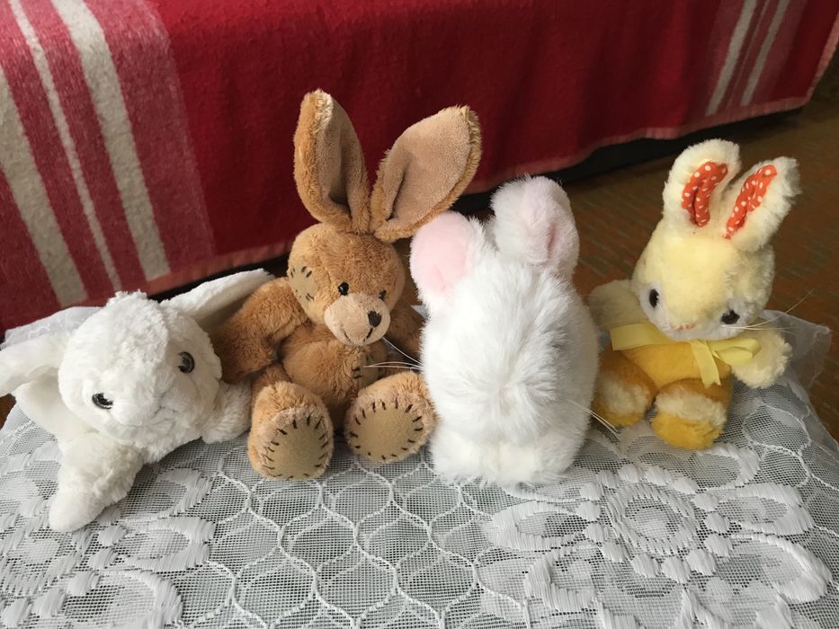 Jucari din plus (4 bucati diferiti iepurasi)