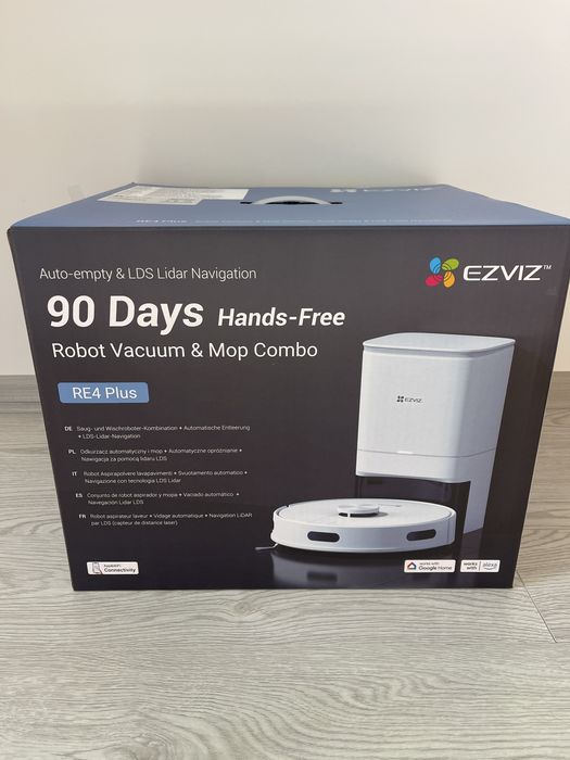 Ezviz robotel inteligent +mop pentru spalat