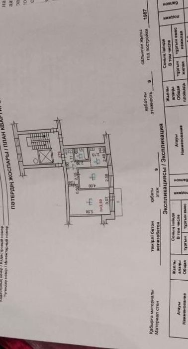 Продам 2 комнатную квартиру