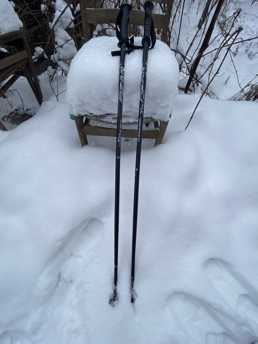 Лыжи ботинки палки