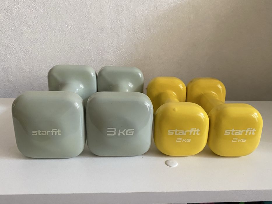 Гантели виниловые Starfit