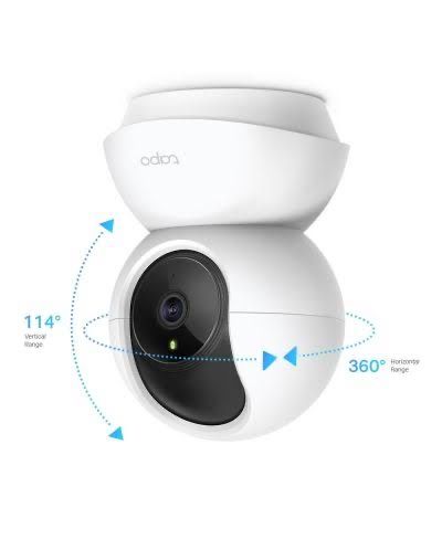 Смарт камера TP-Link - Tapo C210, 360°, бяла