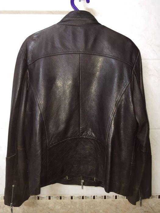 Натуральная кожа куртка, фото реал