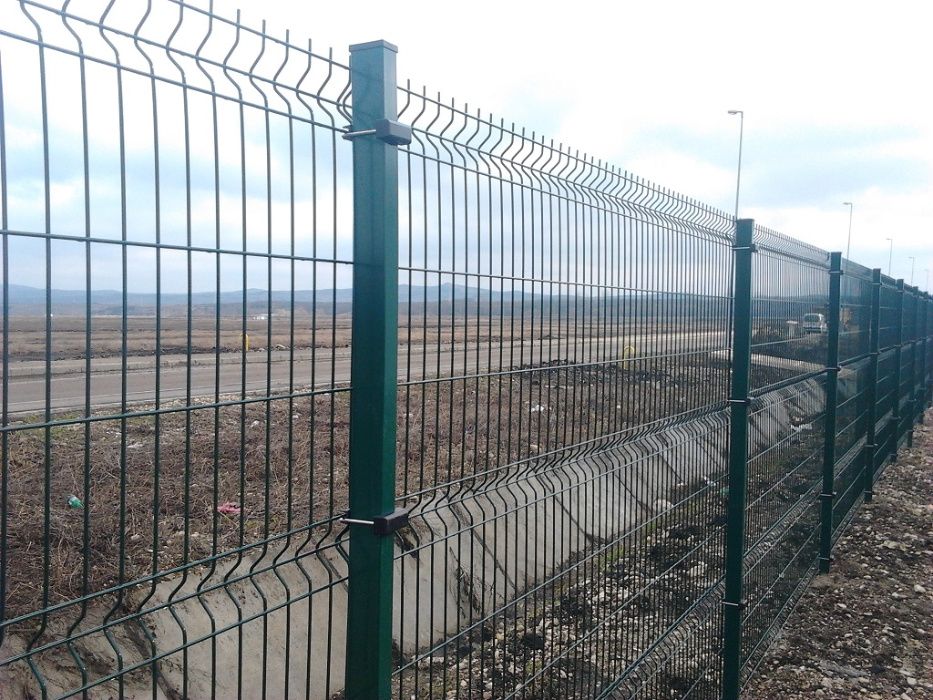 Clema, element de fixare tip U, cleme panouri de gard bordurat, 2D