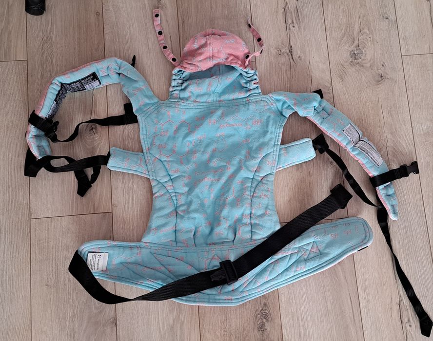LennyGo marsupiu ergonomic Love Hormones Pink River