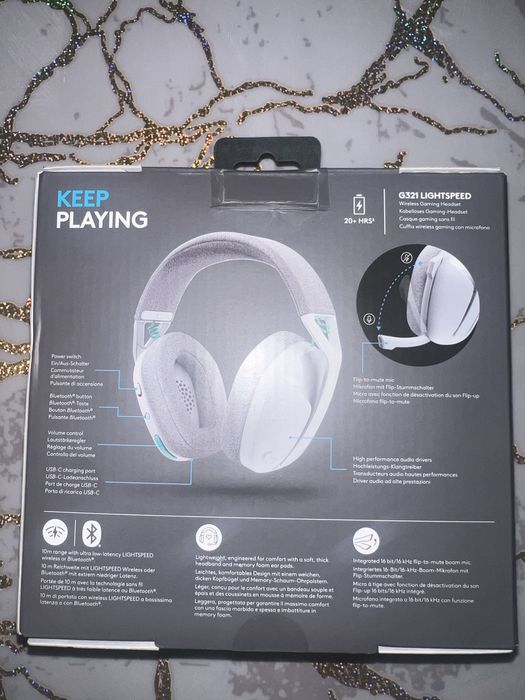 Наушники Logitech G321 LIGHTSPEED белый