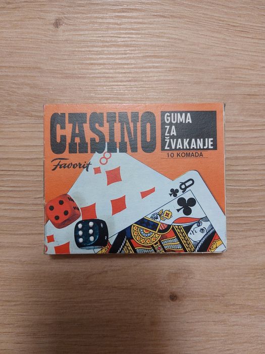 Стари югославски кутийки от дъвки CASINO и Astoria
