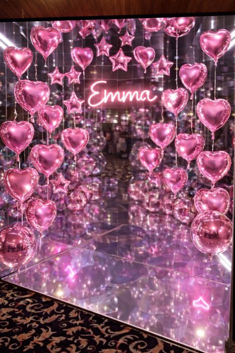 Cabina Foto Tip Oglindă + Decor Baloane pentru evenimentul tau