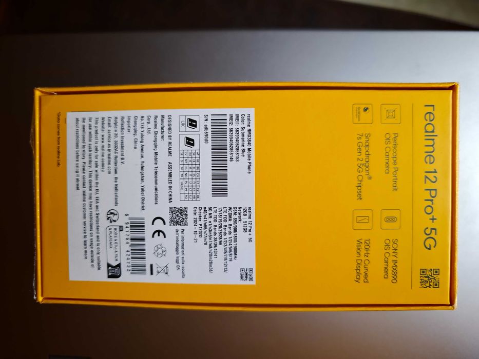 Телефон Realme 12 Pro+ 5 G 12/512 GB