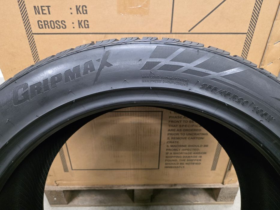 255/45/20 4бр.GRIPMAX ALL SEASON-Rim protector