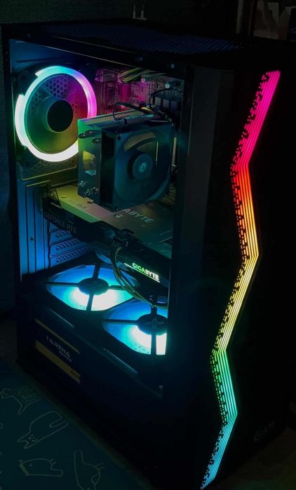 Геймърски компютър с RTX 3060, отличен за Full HD максимални настройки!