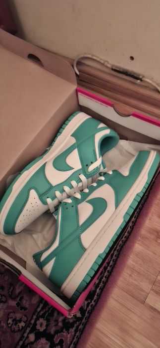 Nike dunk low clear Jade