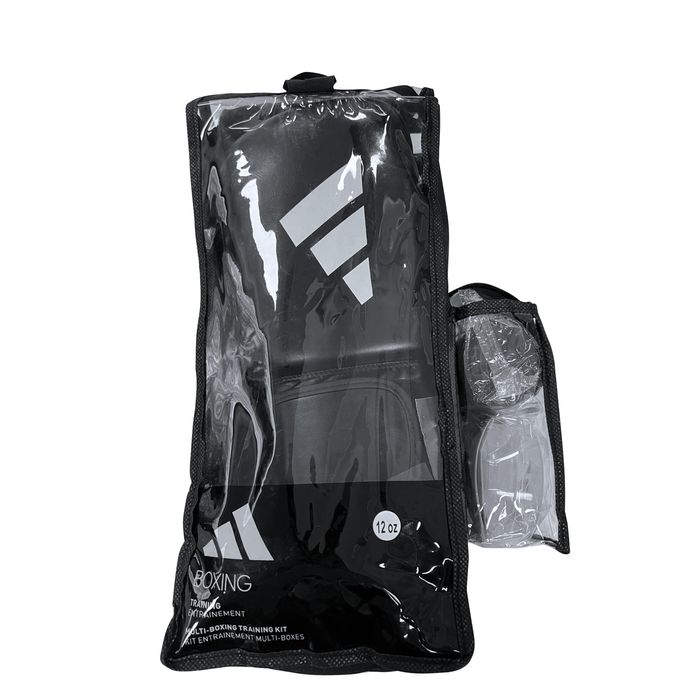 Set Box Adidas: Mănuși, benzi, protecție - produs resigilat Decathlon
