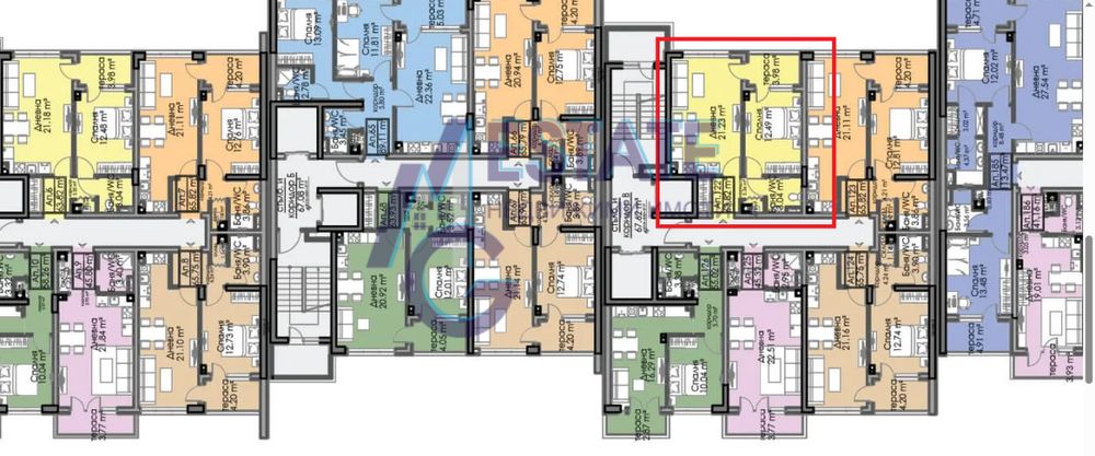 Двустаен Апартамент В Кв. Азимут, Бургас