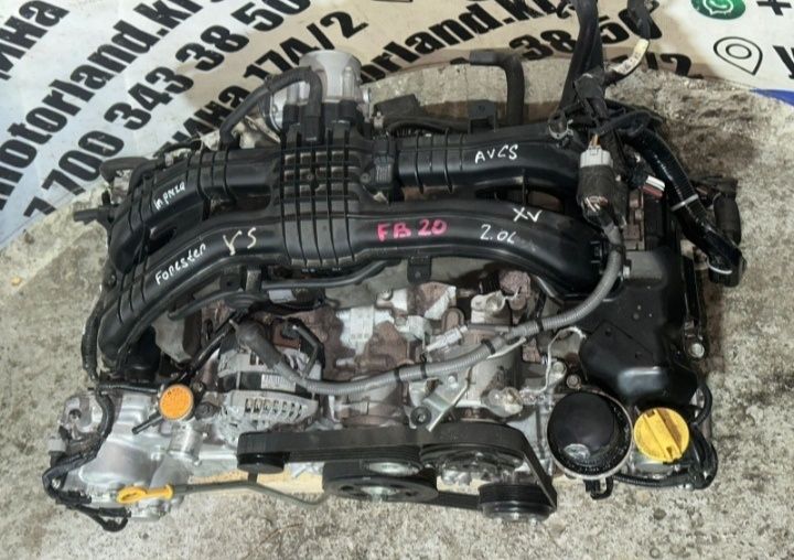Двигатель Subaru FB20 2.0l avcs Forester Impreza XV