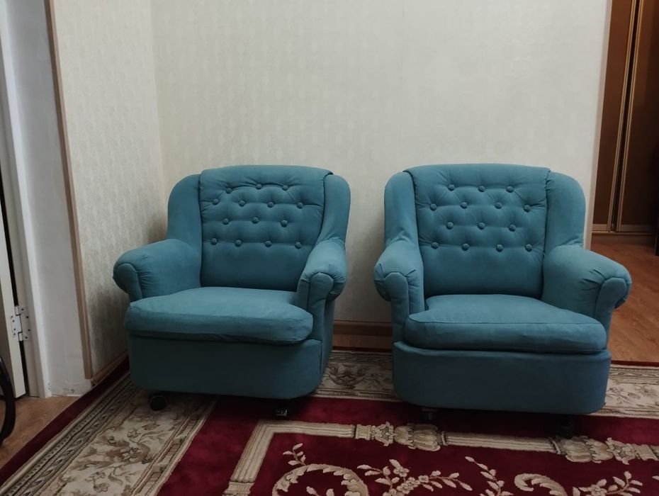 Диван с креслами, раскладной
