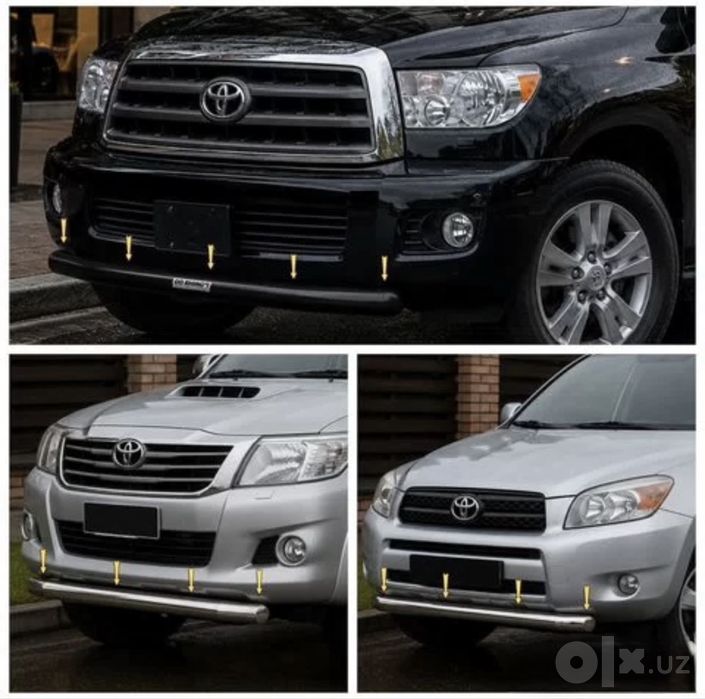 Защита бампера Toyota Tundra Sequia Hilux Rav4