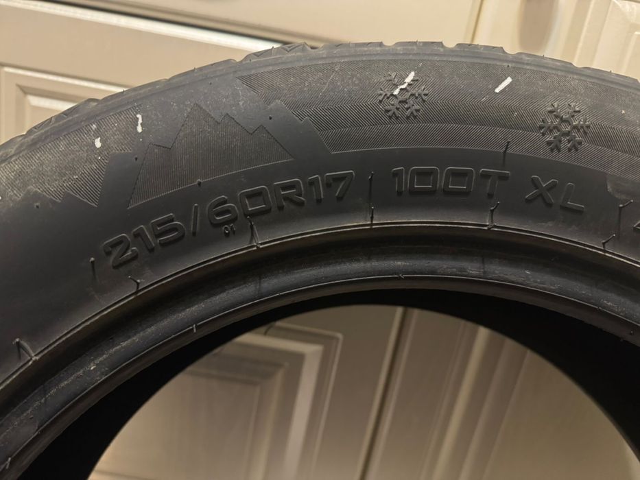 Шины зимные 215/60/17