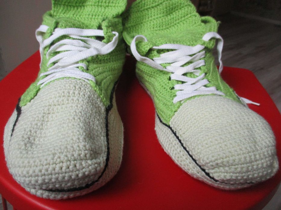 Оригинални терлици "маратонки" от памучна прежда