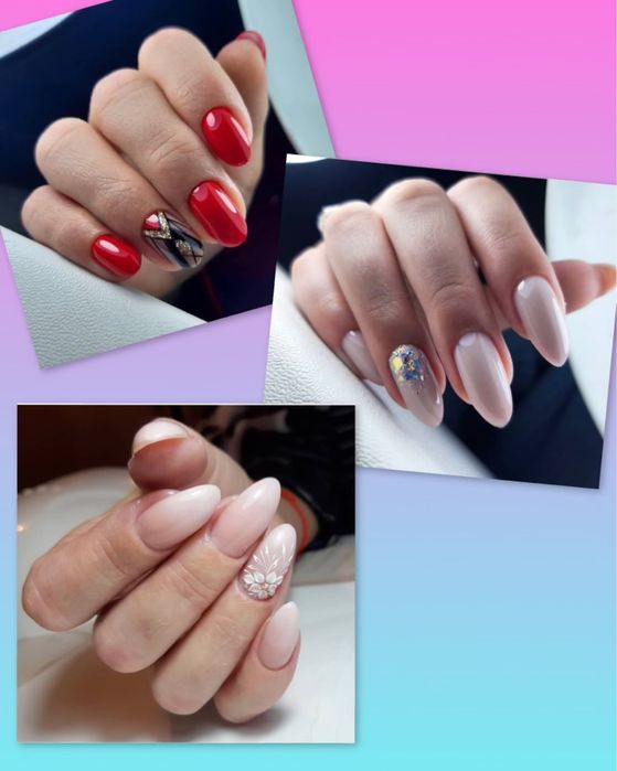 Маникюр+ укрепление+ покрытие -6000тг