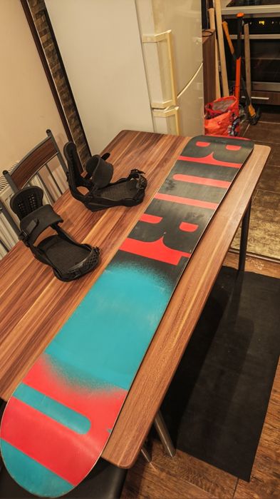 Placa Snowboard Burton Process Flying V 166W cu legaturi Union Force L