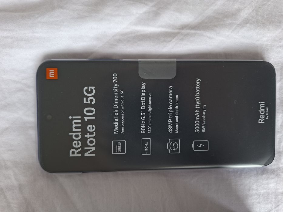 Xiaomi Redmi note 10 5G-чисто нов!
