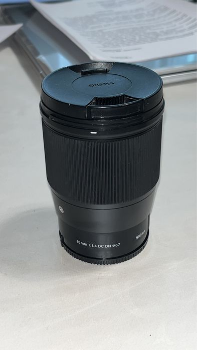 объектив sigma 16mm для sony E