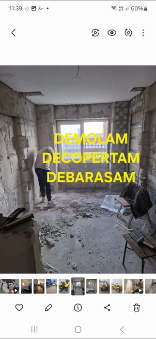 Demolam Decopertam Taiem beton car moloz